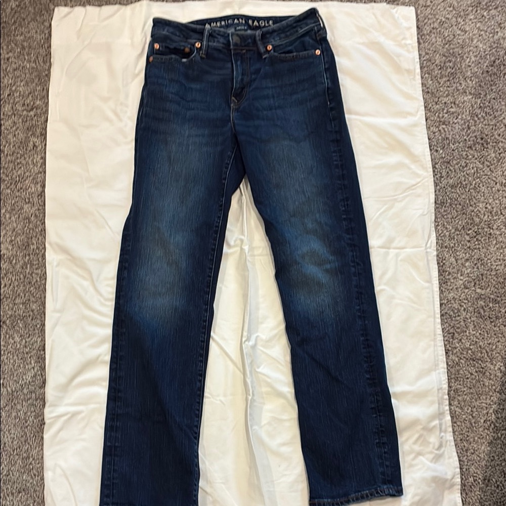 American Eagle Outfitters Men’s Dark Blue Bootcut Jeans